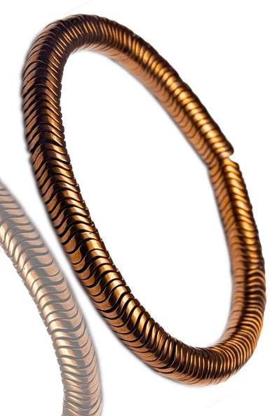 Sertifikalı Aaa Rose Renk Hematit Taşı Bileklik - Kararmaz ürün görseli