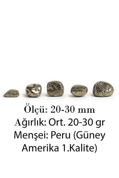 Sertifikalı Aaa+ Pirit Taşı Kütle - Peru - Resim 2
