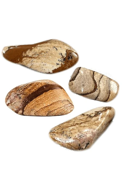 Sertifikalı Doğal Kahverengi Jasper Taşı Kütle – Topraklanma ve Denge Taşı - Resim 2