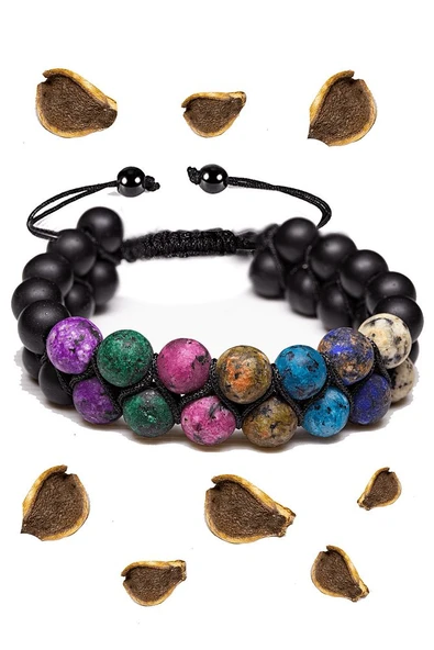 Sertifikalı Yay Burcu Doğal Taş Bileklik - Makrome - Resim 2