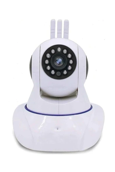 Gece Görüşlü Hd 360 Derece Wifi Ip Kamera Bebek Kamerası