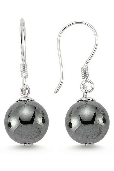 Sertifikalı Hematit Taşı Doğal Taş Küpe (kan Taşı) - Resim 2