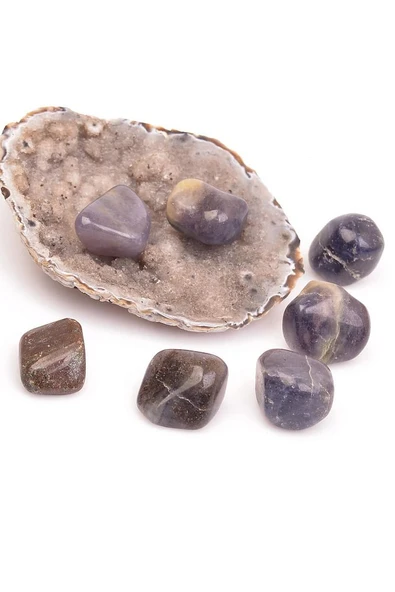 Sertifikalı Tamburlanmış İyolit Taşı Kütle ürün görseli