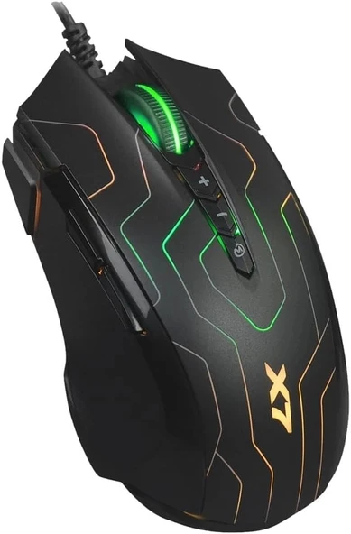 A4 TECH X89 SİYAH-LABİRENT OPTİK GAMER MOUSE 2400