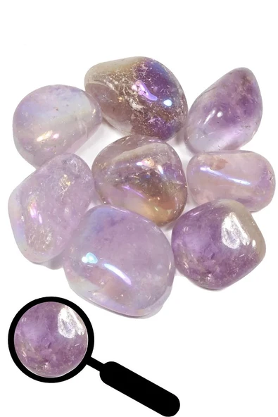 Sertifikalı Aura Ametist Taşı Kütle - İri Boy ürün görseli