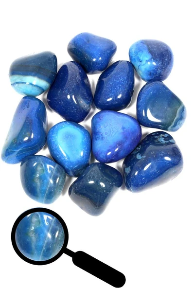 Sertifikalı Mavi Akik Taşı Kütle - İri Boy ürün görseli