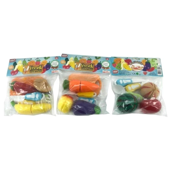 URT007-PVC-1AB KESİLEBİLEN SEBZE MEYVE 3 PCS - 2
