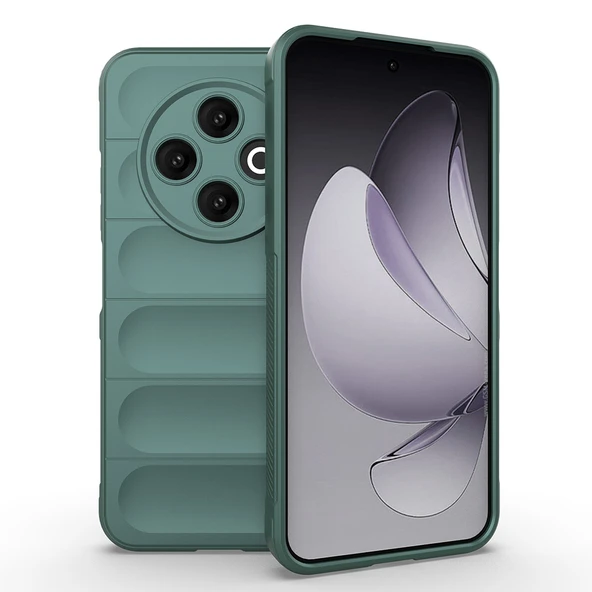 Tecno Spark 30C 4G Kılıf Esnek TPU Oyuklu Arka Yüzey Tasarımlı Etnik Silikon Kapak ürün görseli 1