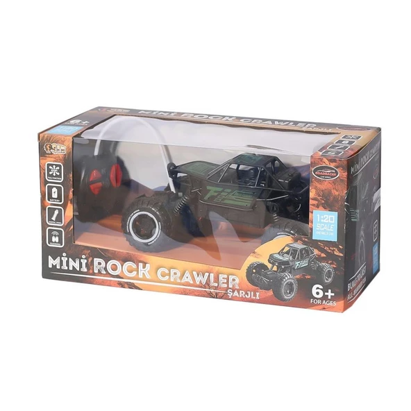 CN1916 Kumandalı Şarjlı Rock Crewler 1:20 -Can - 2