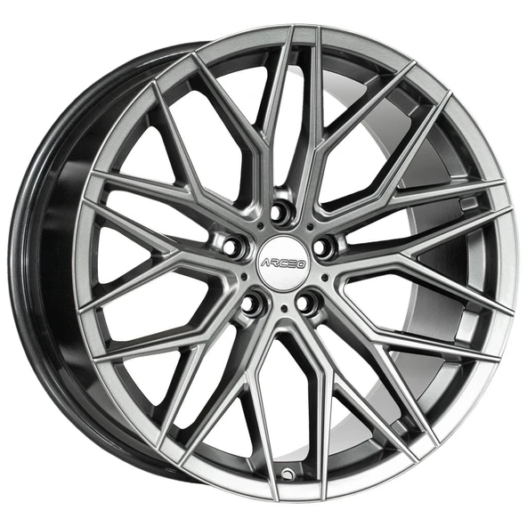ARC-G6941-35 9.0x21" -5x112 ET35 66.6 Silver Diamond VALENCIA Jant (4 Adet)