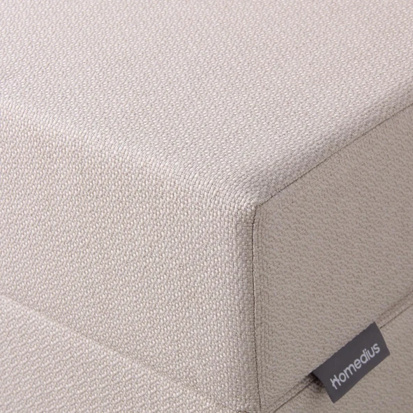 Valeria Katlanır Yatak Olabilen Koltuk Tek Kişilik Bej Tek - 4