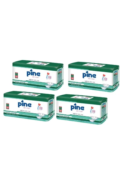 Pine Medium (50-75 KG) 120 Adet BelBantlı Yetişkin Hasta Bezi ürün görseli 1