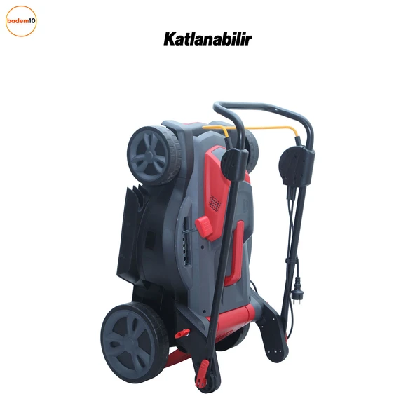 Kama ECBM43 Elektrikli Çim Biçme Makinası Çim Kesme Makinesi 1800 W - 3