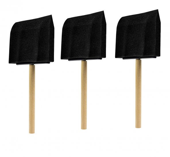 Boyama Fırçası 3 Adet Büyük Boy FlyArt Sünger Sanatsal Boyama Fırçası Büyük Boy 3 Adet ürün görseli 1