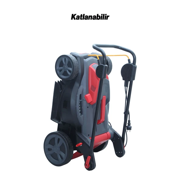 Kama ECBM43 Elektrikli Çim Biçme Makinası Çim Kesme Makinesi 1800 W - 6