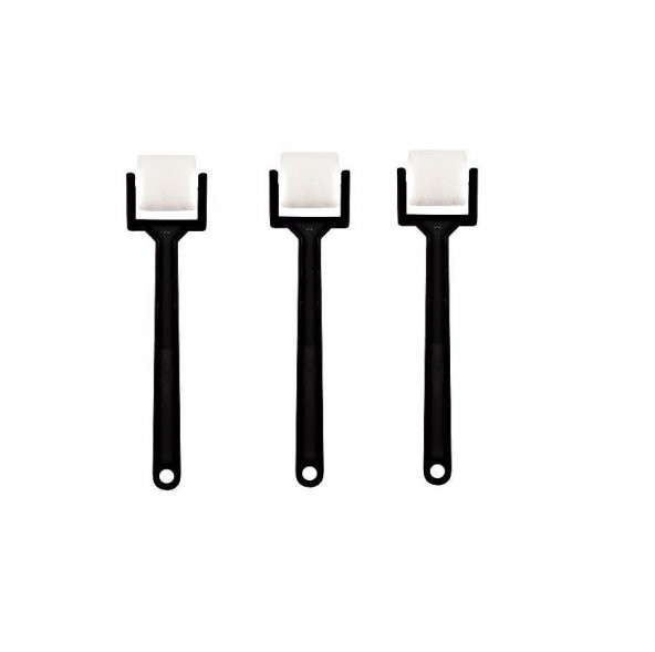 Rulo Sünger Boya Fırçası Küçük Boy 3 Adet Flyart Sanatsal Rulo Fırçası Sünger Küçük Boy 3 Adet