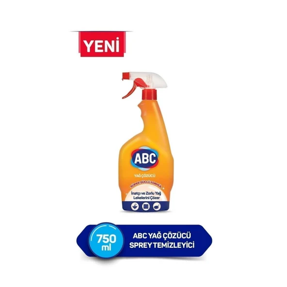 ABC Sprey Yağ Çözücü 750 Ml