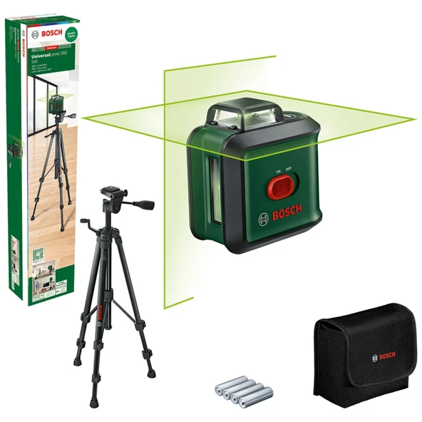 Bosch Universal Level 360 + TT150 Çizgi Lazer - 0603663E06