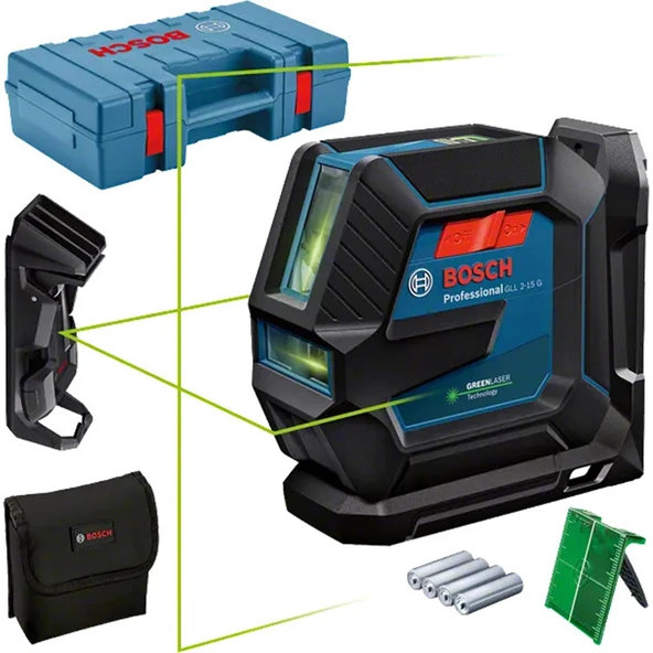 BOSCH GLL 2-15 G LB 10 Lazer Hizalama - 0601063W02