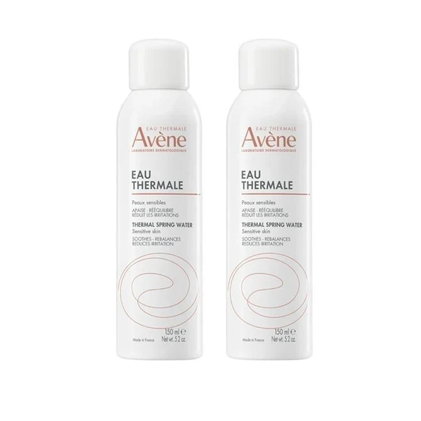 Avene Eau Thermal Spring Water 150 mlx 2 Adet