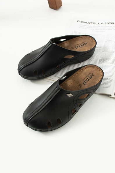 Albishoes Cherry Tam Anatomik Sabo Medikal Iş Mutfak Aşçı Doktor Hemşire Hastane Önü Kapalı Terlik - 4