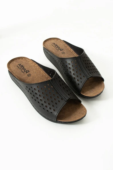 Albishoes Summer Anatomik Hafif Rahat Esnek Gün Boyu Rahat Kullanım Kadın Terlik Günlük Anne Terlik - 4
