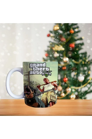 Grand Theft Auto Five Porselen Kupa