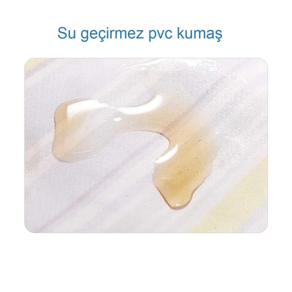 Piknik Kamp Örtüsü - Su Geçirmez - Madfox Skyloft - Blue Stripe - 546254 - 7