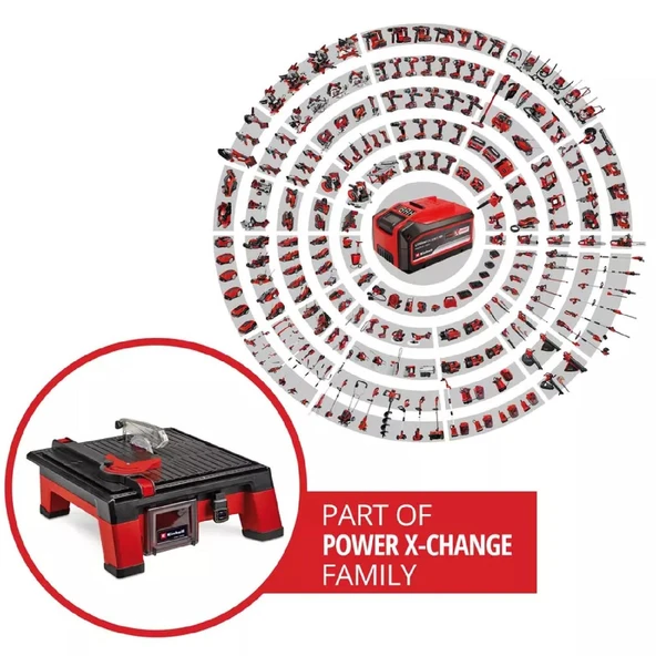 Einhell TE*TC 18/115 Li Akülü Seramik Kesme Makinesi Solo (Aküsüz) - 4301190 - 4