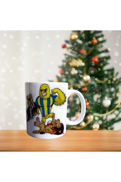 Fenerbahçe Atatürk porselen kupa - 2