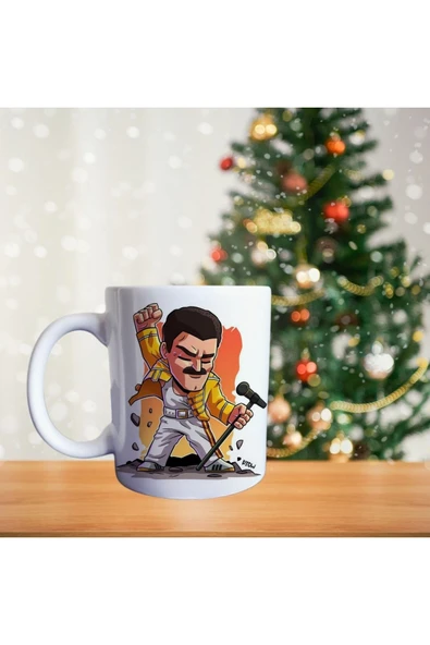 Freddie Mercury Porselen Kupa