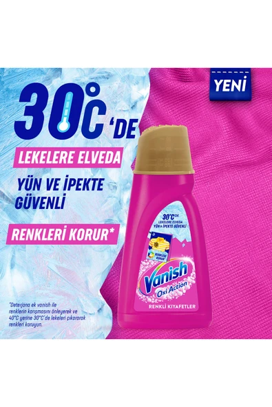 Vanish Oxi Action Multipower Beyazlar ve Renkliler İçin Sıvı Deterjan Güçlendirici ve Leke Çıkarıcı 2000ml - 6