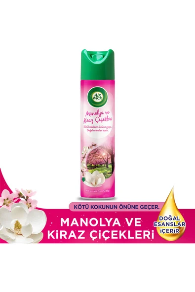 Air Wick Aerosol Manolya ve Kiraz Çiçeği 300 ml