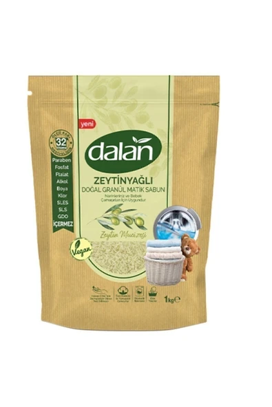 Dalan Doğal Granül Zeytinyağlı Sabun 1 Kg