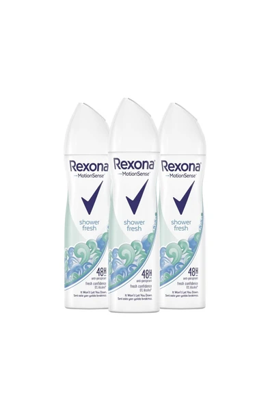 Rexona Kadın Sprey Deodorant Shower Fresh 150 Ml X3 Adet - 2
