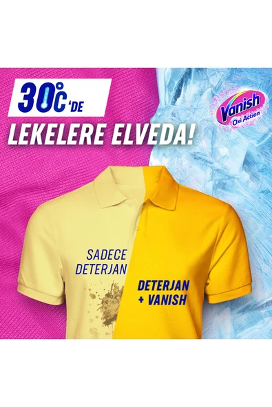 Vanish Oxi Action Multipower Beyazlar ve Renkliler İçin Sıvı Deterjan Güçlendirici ve Leke Çıkarıcı 2000ml - 5