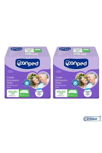 Canped Yatak Koruyucu Örtü (60X90 CM) 60 Adet