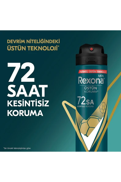 Rexona Men Erkek Sprey Deodorant Champions 72 Saat Kesintisiz Üstün Koruma 150 ml X3 - 3