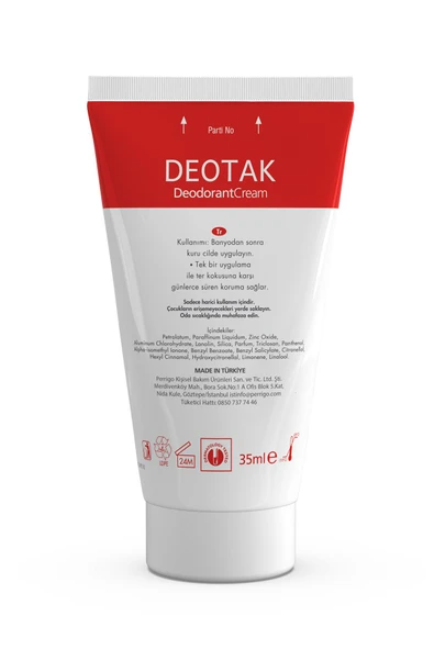 Deotak Krem Deodorant Classic 35 ml - Resim 5