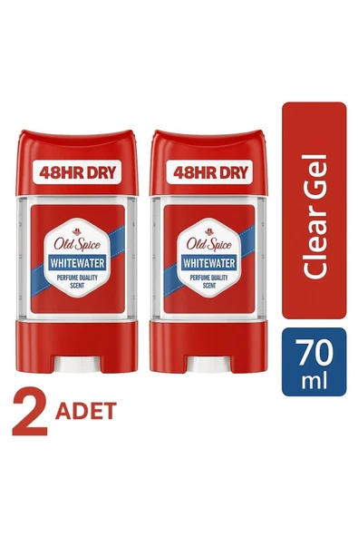 Old Spice Antiperspirant Clear Gel Koltuk Altı Jeli 70 ml X 2 Ad