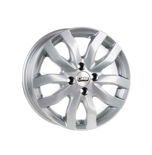 CMS-985-04 6.0x15" -5x100 ET38 57.1 Racing Silver Jant (4 Adet)