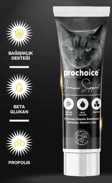ProChoice Immune C Kedi  Bağışıklık Güçlendirici Malt Paste 100 ml