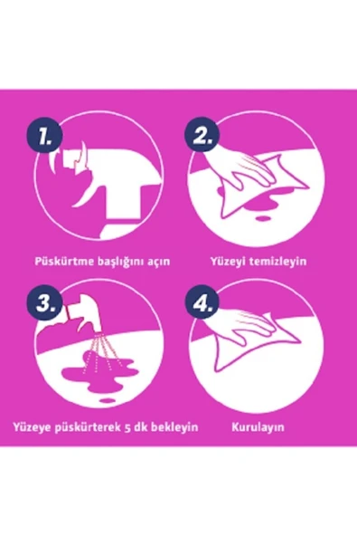 Vanish Kosla Zorlu Lekeler Için Leke Çıkarıcı Pratik Sprey Halı Ve Döşeme 500 ml - 4