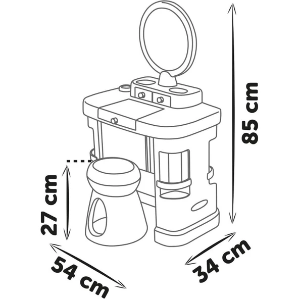 Smoby My Beauty Dressing Table SMB7600320249
