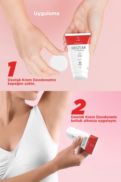Deotak Krem Deodorant Classic 35 ml - Resim 7