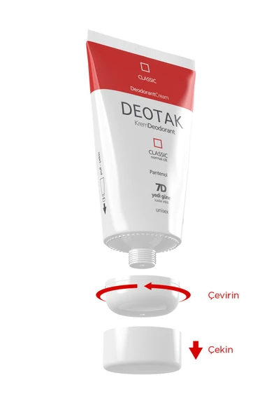 Deotak Krem Deodorant Classic 35 ml - Resim 6