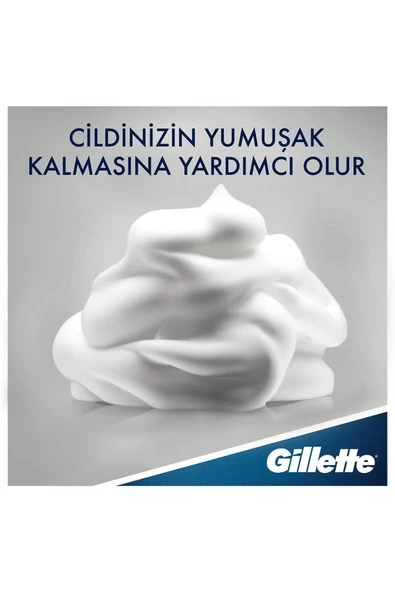 Gillette Tıraş Köpük 200 100ml Hassas - 4