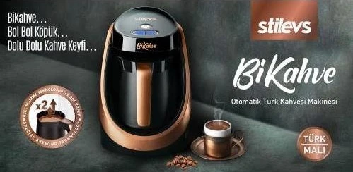 Stilevs BiKahve Bakır Otomatik Türk Kahve Makinesi - 4