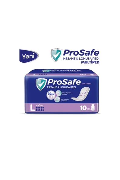 Prosafe Mesane & Lohusa Pedi L-Büyük Yoğun 60 Adet (6PKx10)
