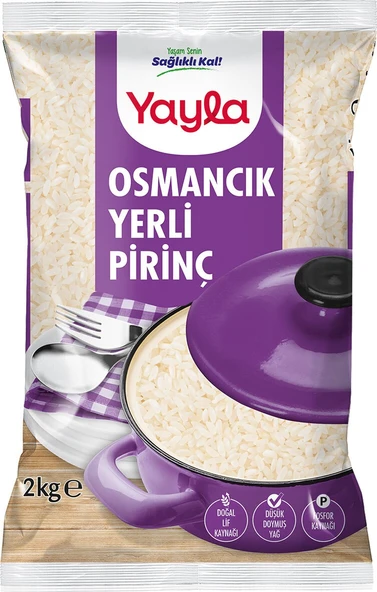 Yayla Yerli Osmancık Pirinç 2 kg - 2